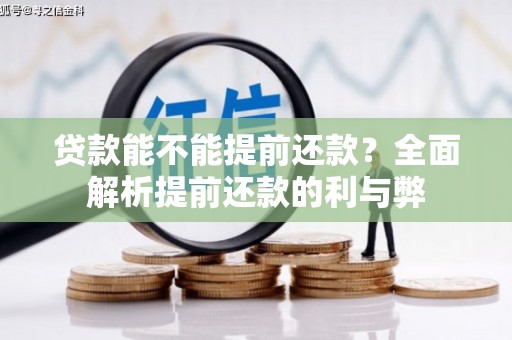 岳西贷款能不能提前还款？全面解析提前还款的利与弊