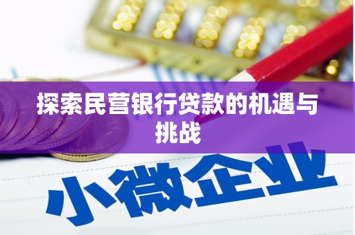 岳西探索民营银行贷款的机遇与挑战