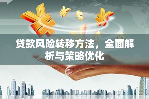 岳西贷款风险转移方法，全面解析与策略优化