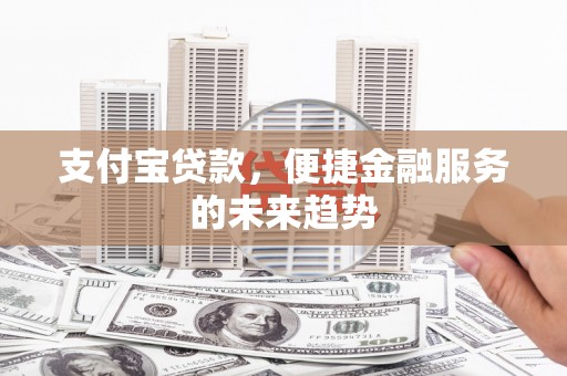 岳西支付宝贷款，便捷金融服务的未来趋势