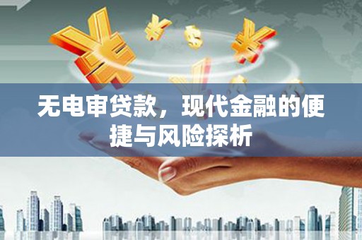 岳西无电审贷款，现代金融的便捷与风险探析