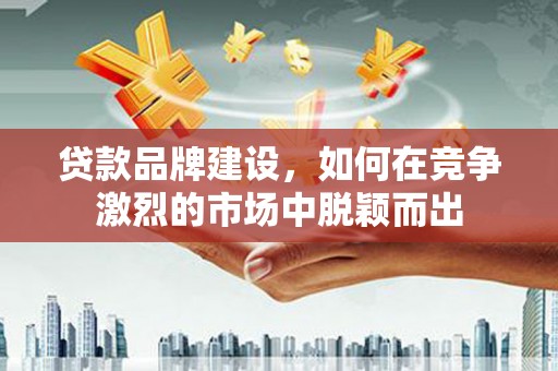 岳西贷款品牌建设，如何在竞争激烈的市场中脱颖而出