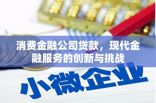 岳西消费金融公司贷款，现代金融服务的创新与挑战