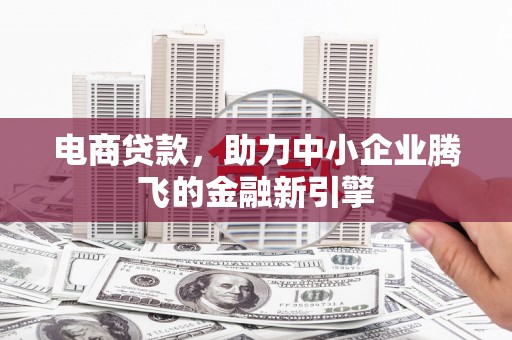 岳西电商贷款，助力中小企业腾飞的金融新引擎