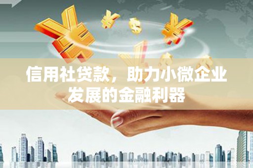 岳西信用社贷款，助力小微企业发展的金融利器