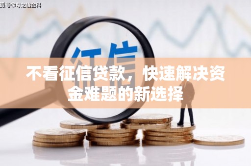岳西不看征信贷款，快速解决资金难题的新选择