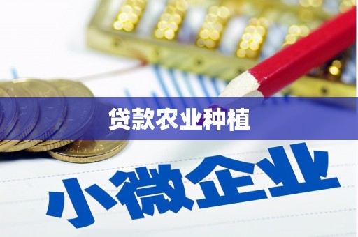 岳西贷款农业种植