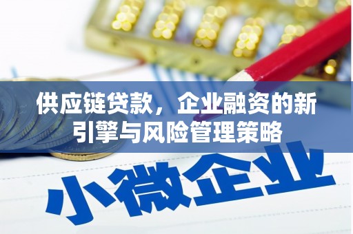 岳西供应链贷款，企业融资的新引擎与风险管理策略