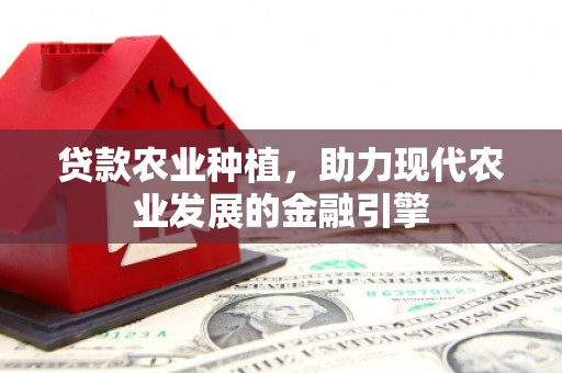 岳西贷款农业种植，助力现代农业发展的金融引擎